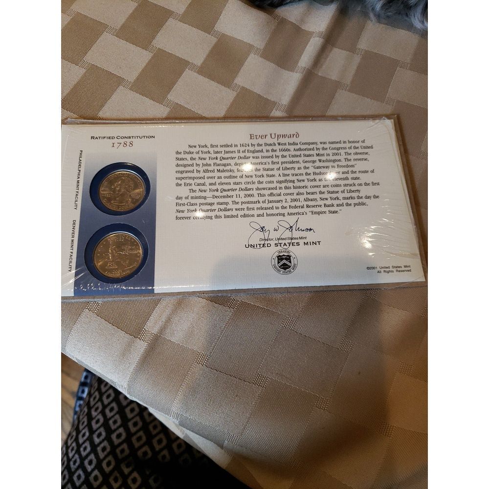 NWT SET 2 QUARTER SET‎ 2001  New York